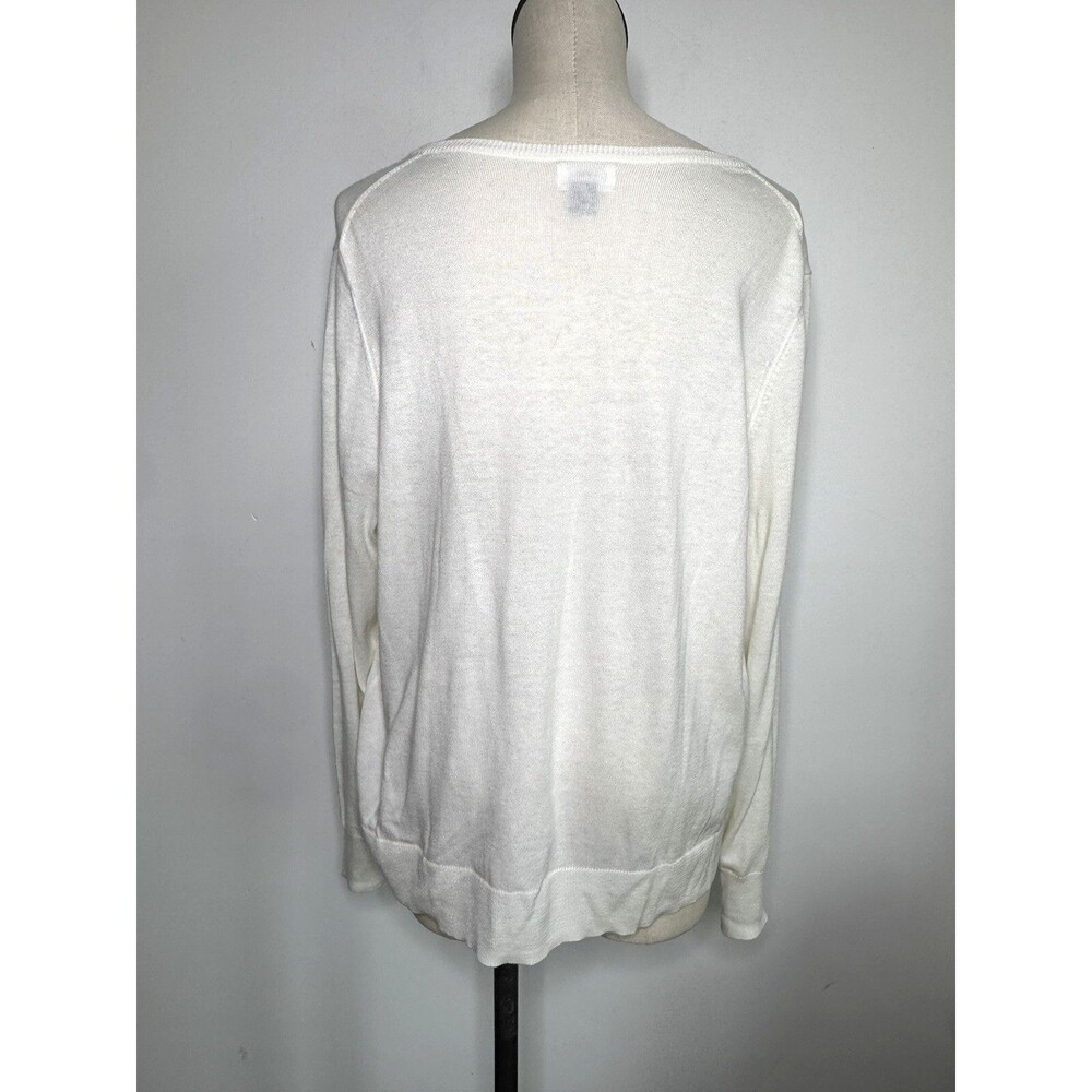 Old Navy Cardigan Sweater Womens Size XXL Off White Button Front Ivory NWOT - Picture 3 of 8